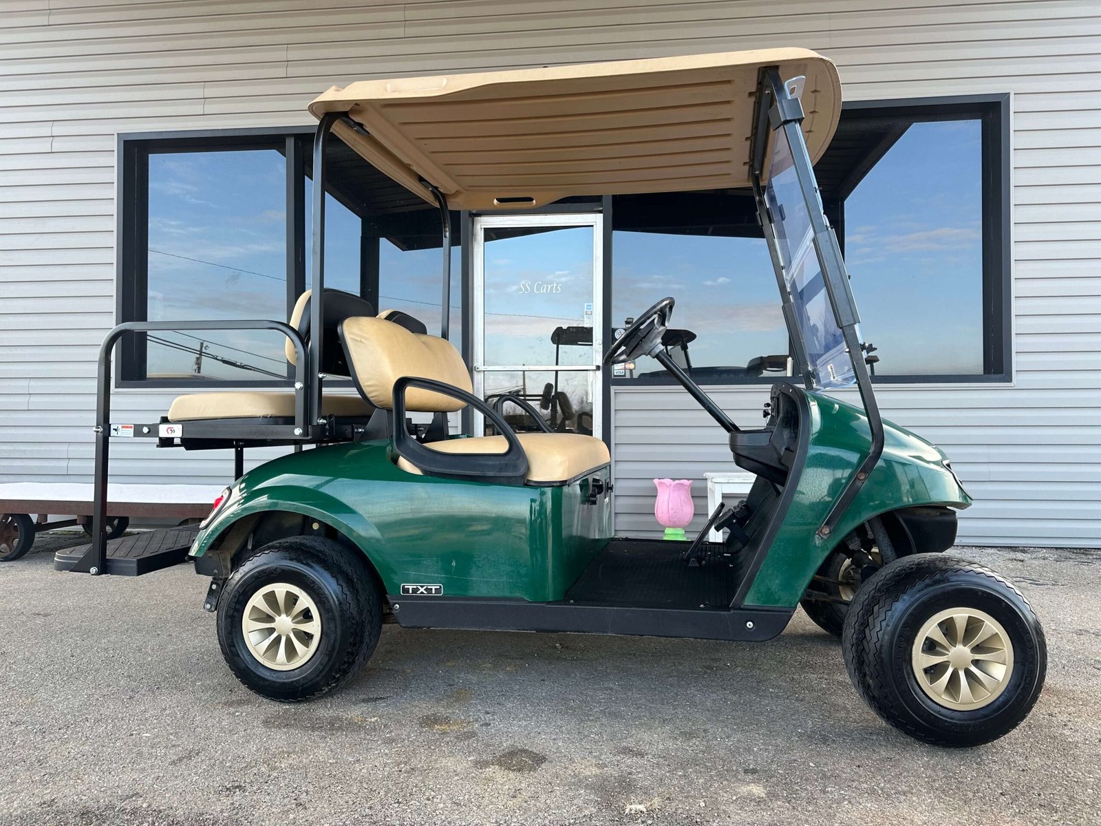 2018 E-Z GO TXT Gas 4P | Green